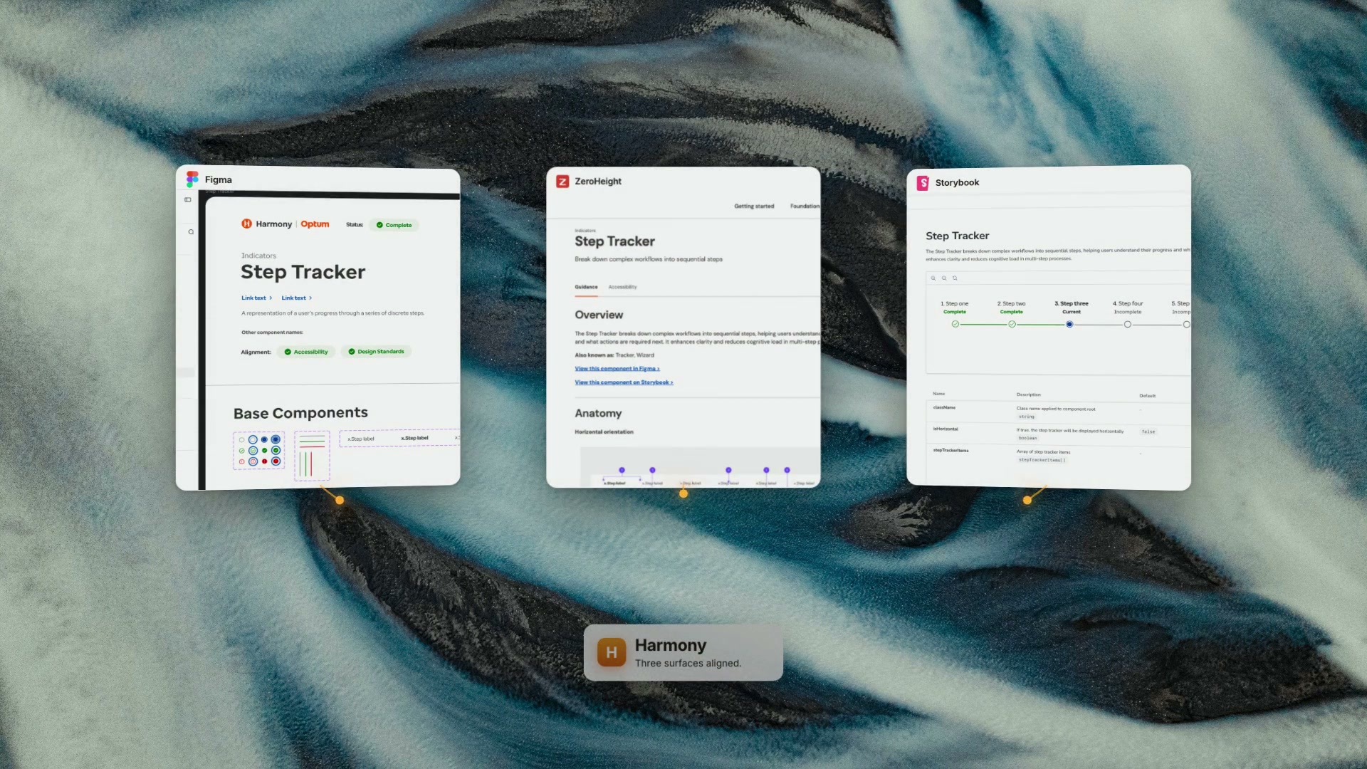 Harmony interface preview